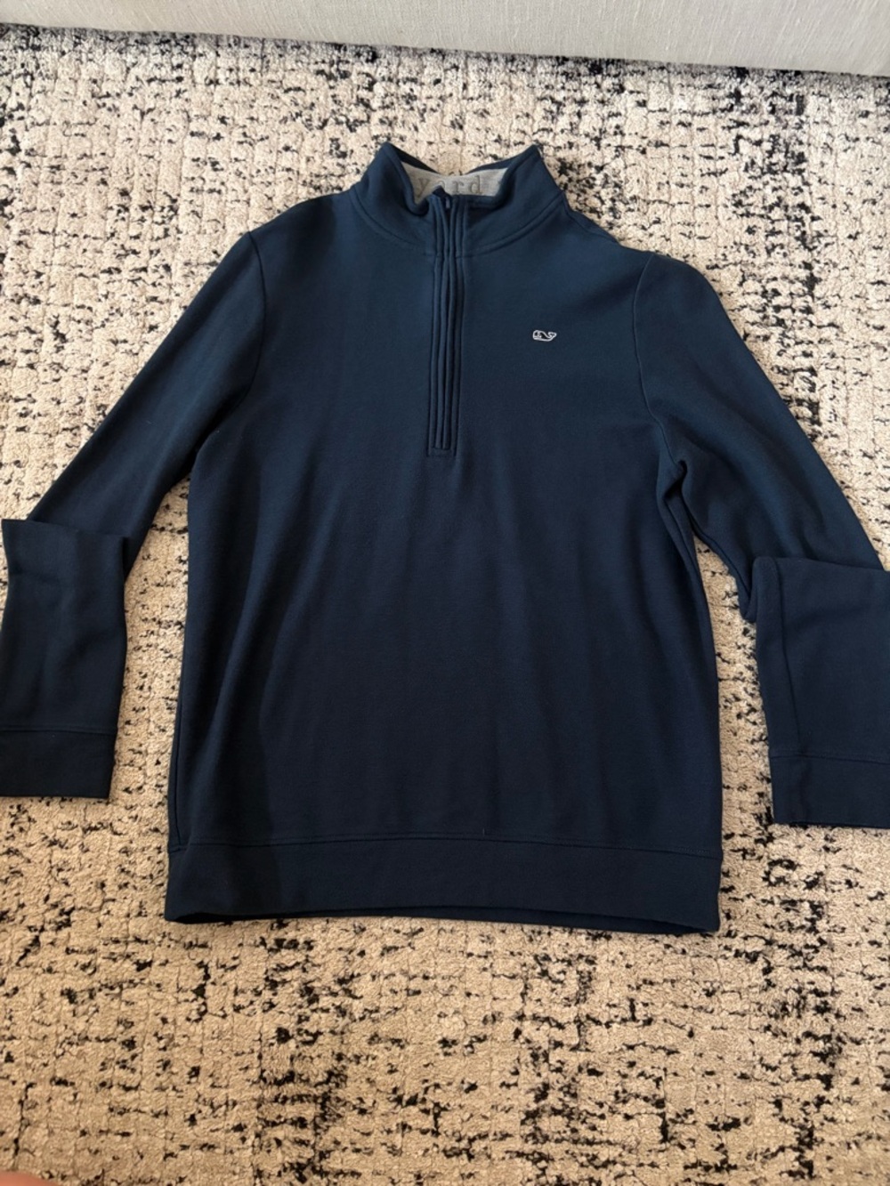 Vineyard Vines Men's Navy Half-Zip Pullover